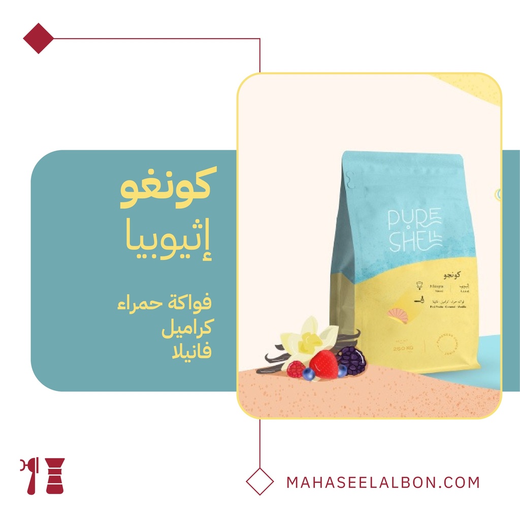 Ethiopia -250g - Congo - Pureshell Roastery 