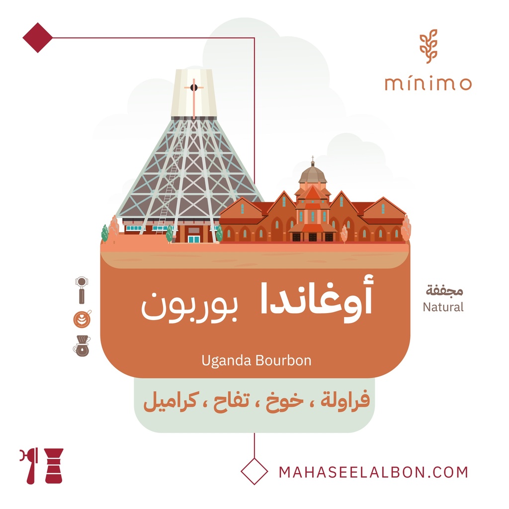 اوغندا بوربون - ٢٥٠  جرام -  محمصة مينيمو