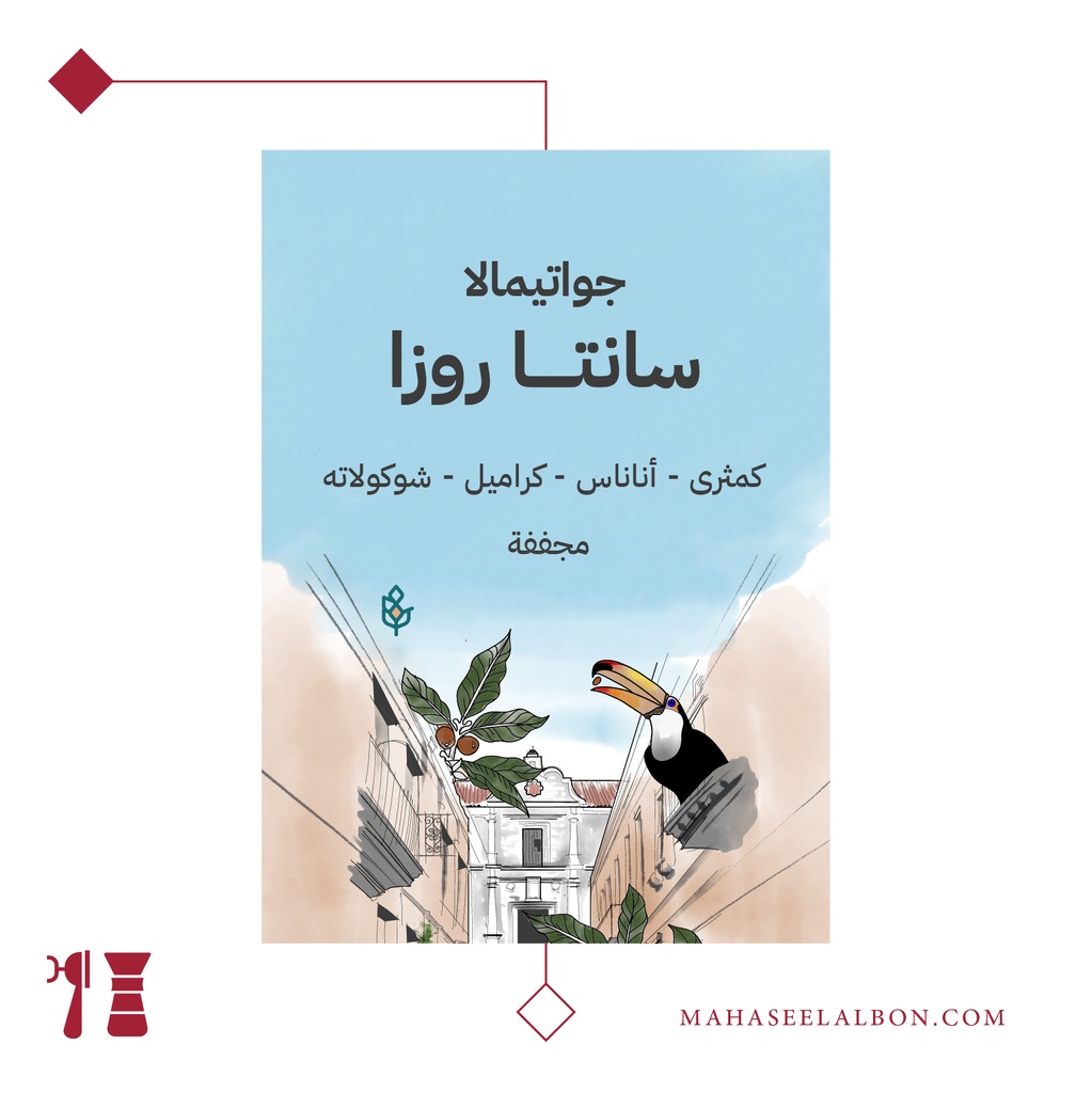 جواتيمالا - سانتا روزا كيلو - محمصة سراج