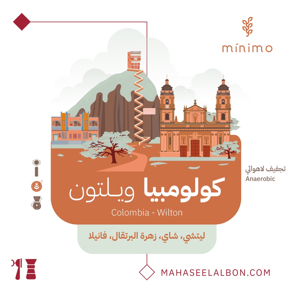 كولومبيا - ويلتون - ٢٥٠  جرام - محمصة مينيمو