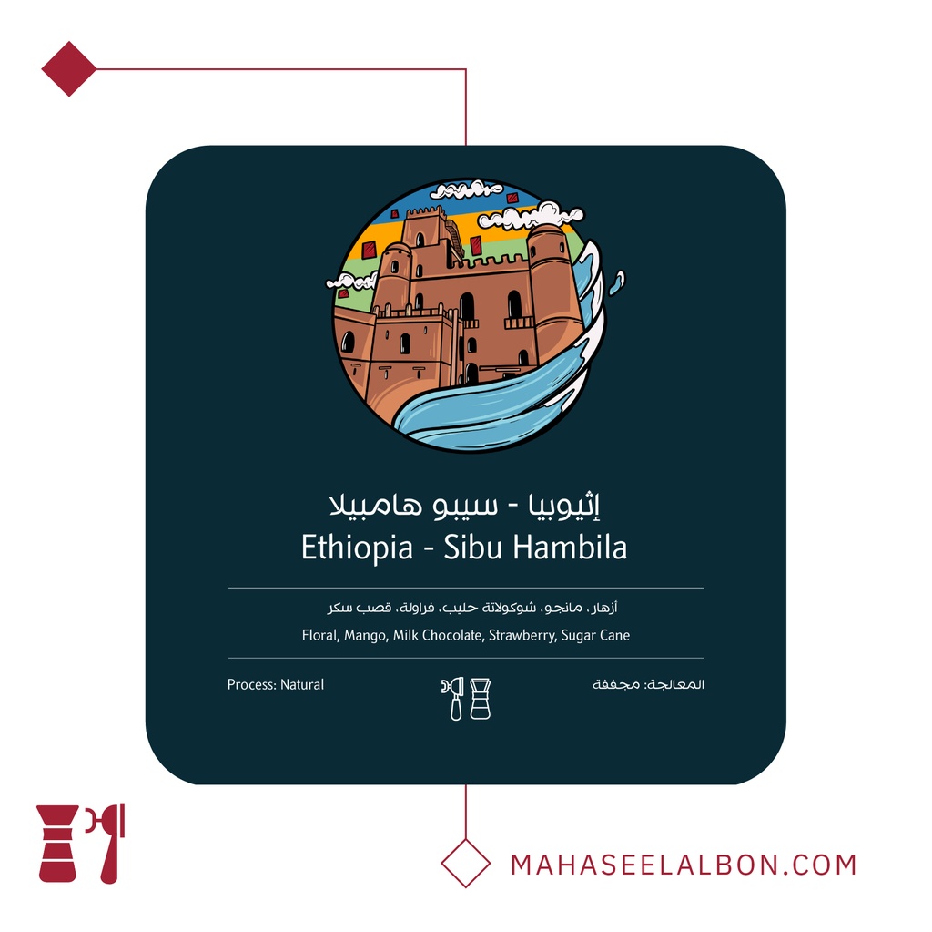 Ethiopia Sebu hambela - 250g - Ostool Albon Roastery