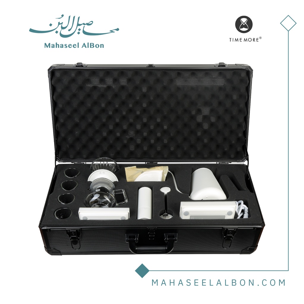 Timemore C3S Coffee Suitcase - White - Fish Pro version