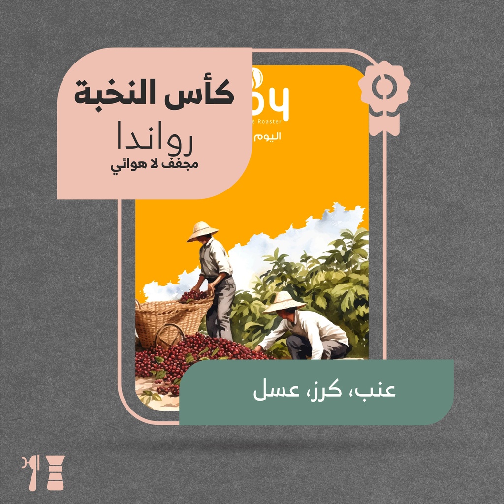 Rwanda -  Hoy Mountain (Cup of Excellence) - 250G - Hoy8 Roastery