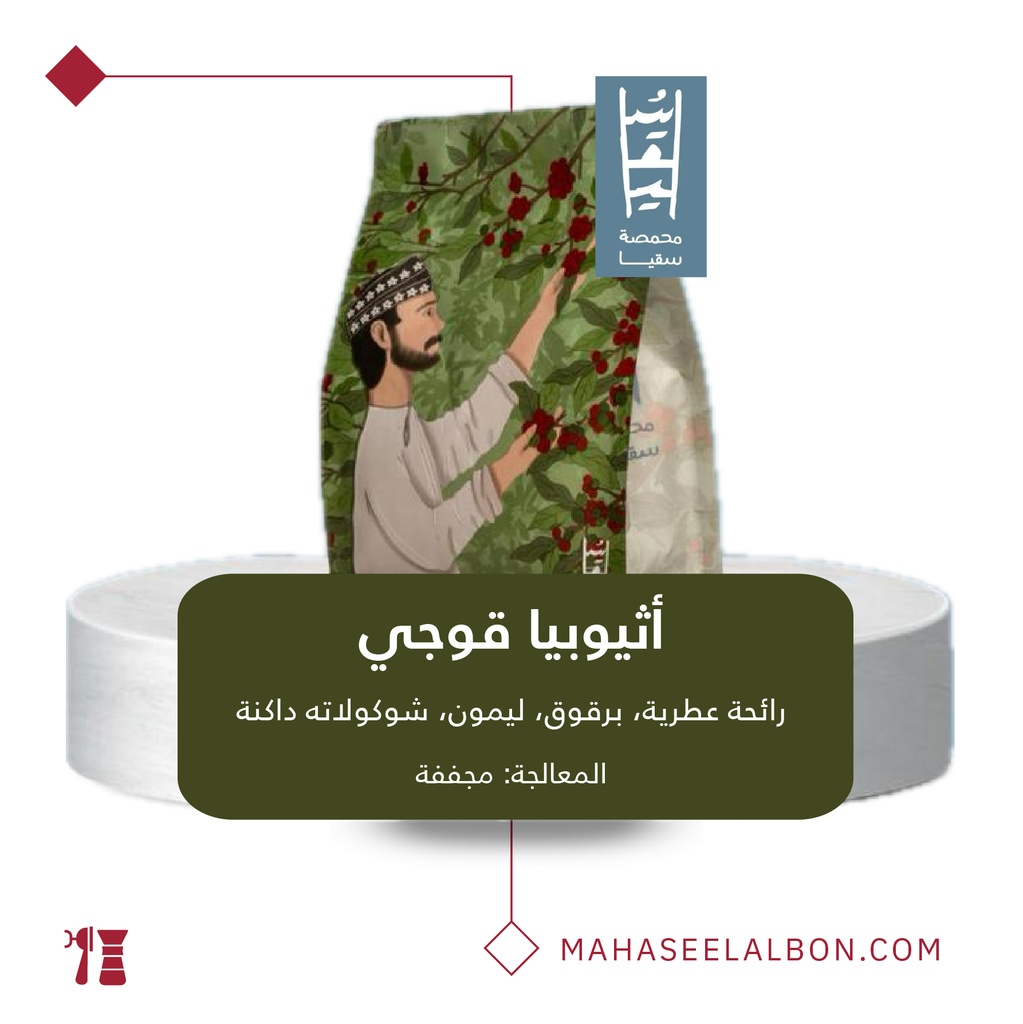 اثيوبيا - قوجي - ٢٥٠  جرام - محمصة سقيا