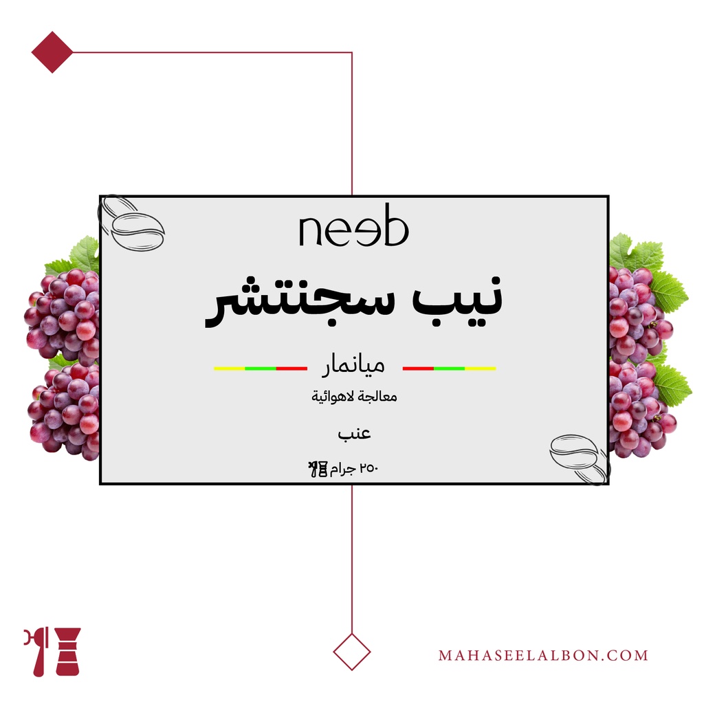 ميانمار - نيب سجنتشر - ٢٥٠  جرام - محمصة نييب