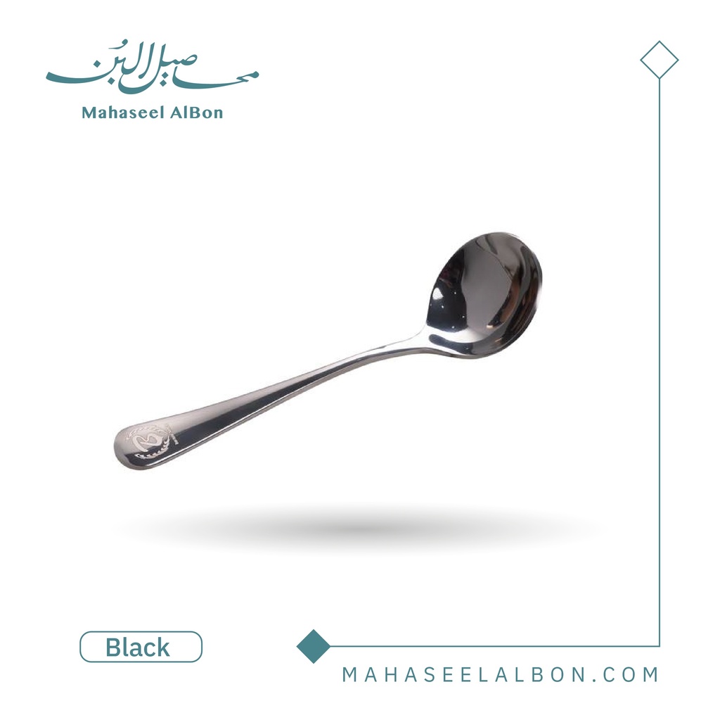 BARISTASPACE COFFEE CUPPING SPOON (Black)