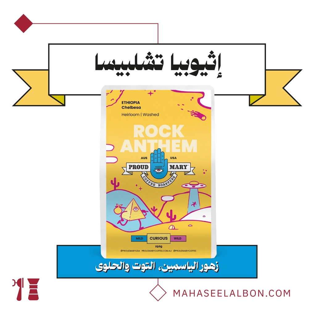 Ethiopia -  Chelbesa(Curious)  - 250g - Proud Mary Coffee Roasters